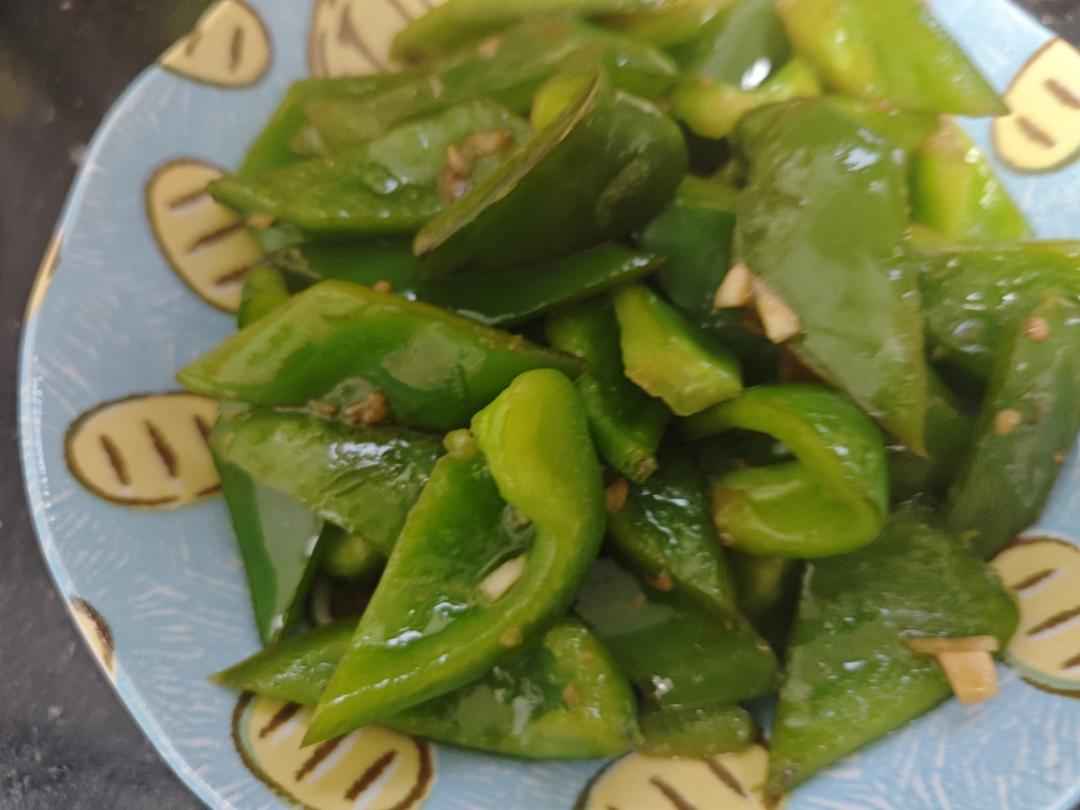 非常入味的清炒青椒