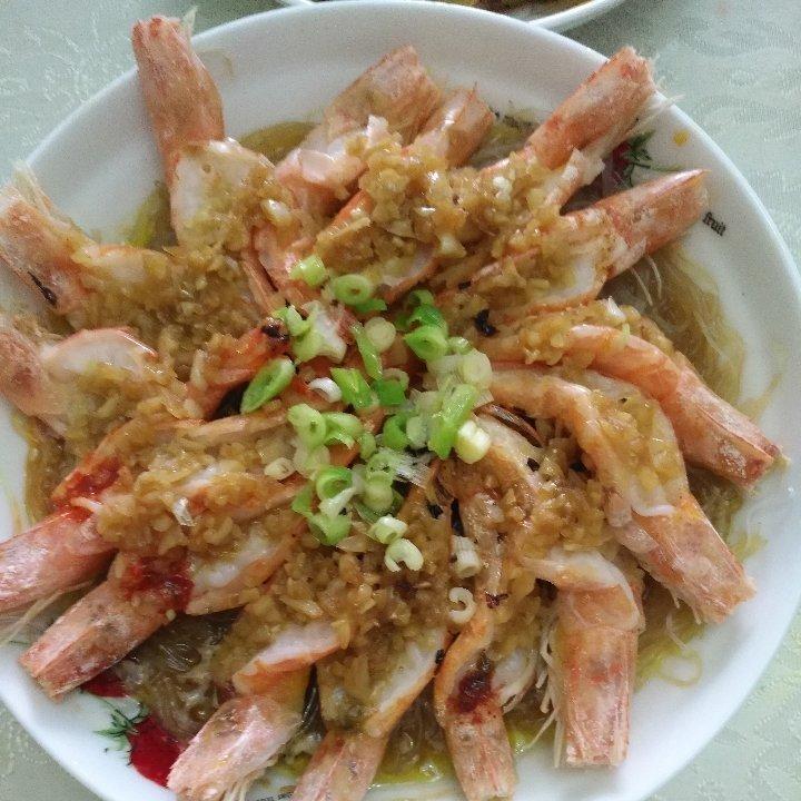 蒜蓉粉丝蒸虾