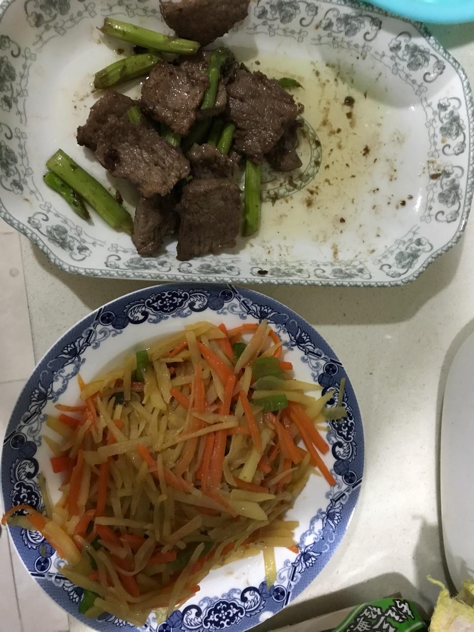 【曼食慢语】蚝油芦笋牛肉粒