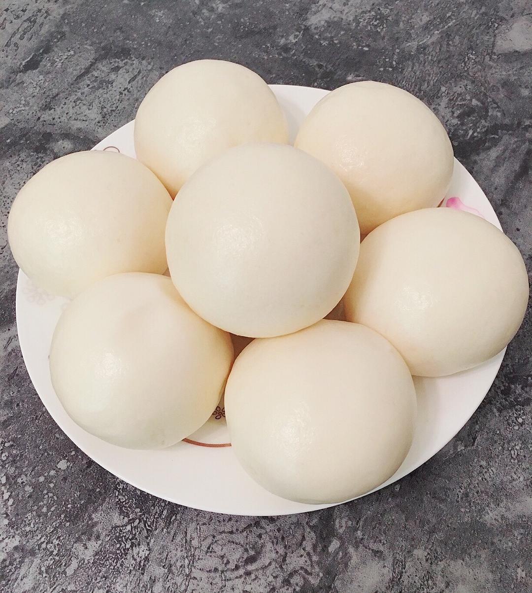 牛奶小馒头（如鸡蛋般光滑）