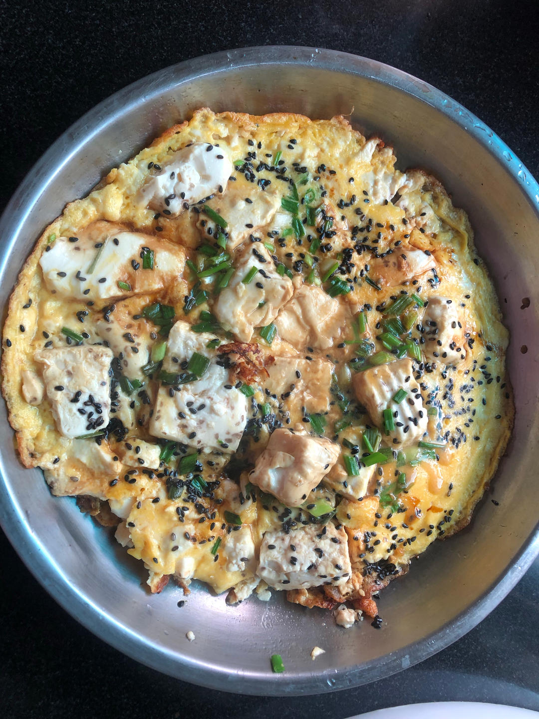鸡蛋抱豆腐