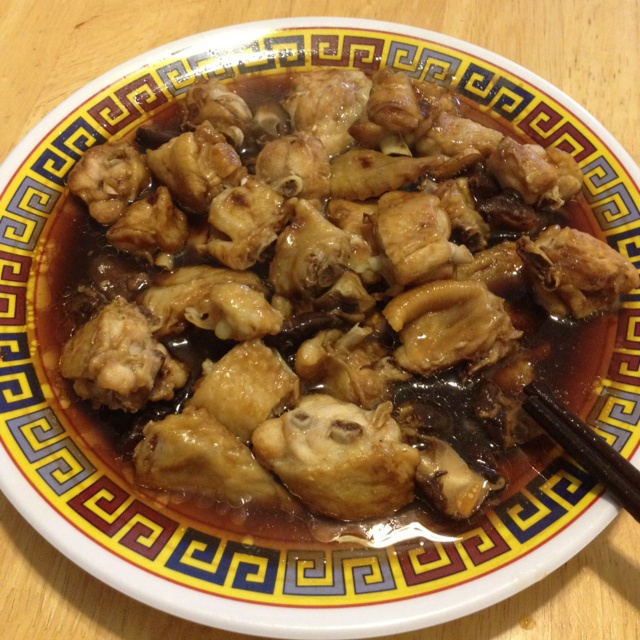 香菇蒸鸡块