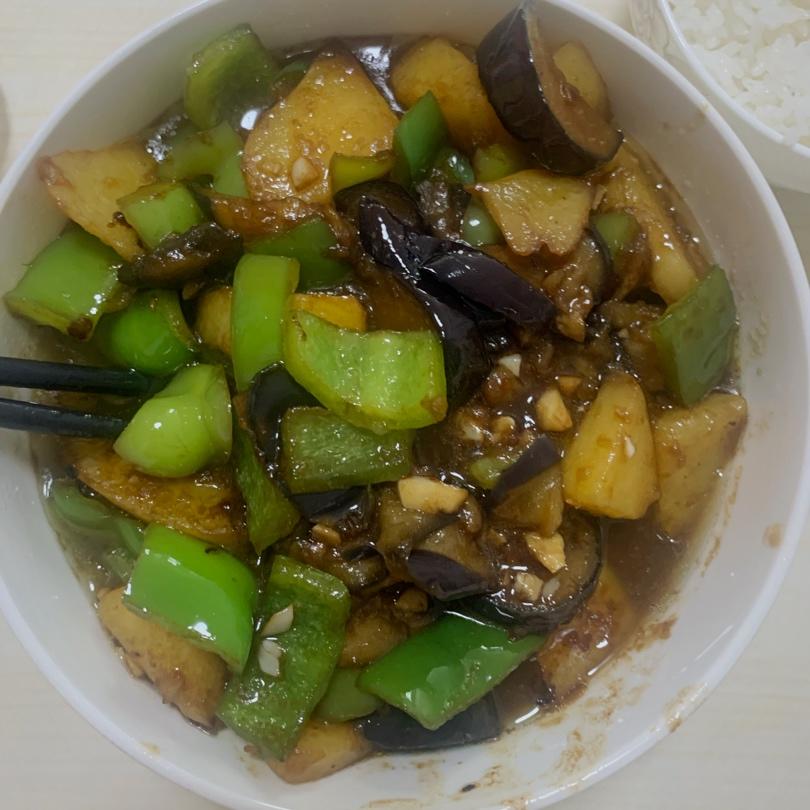超级下饭的地三鲜