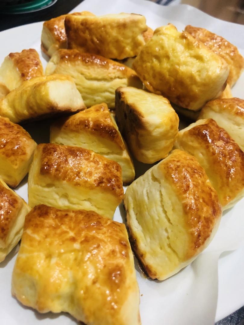 简单快手迷你奶油司康（消耗淡奶油/无黄油无泡打粉）