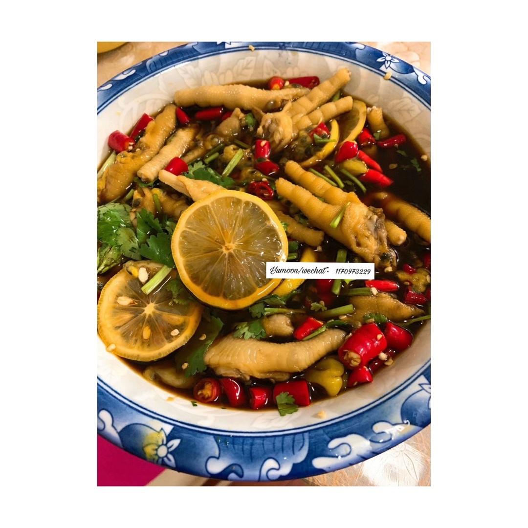 超级爽口的柠檬凤爪🍋