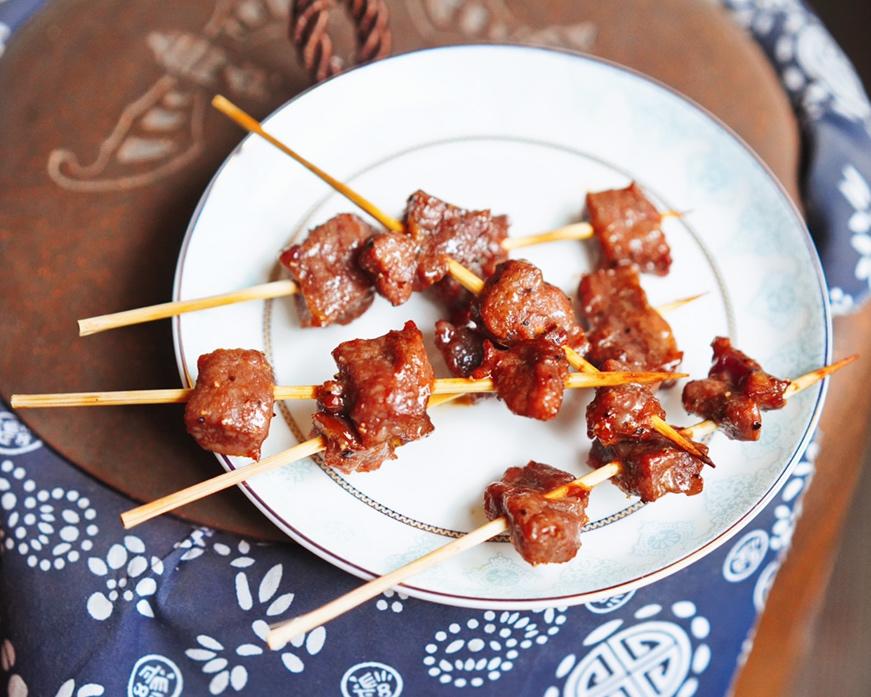 《时令菜》大人小孩都爱的健康多汁签签牛肉的做法