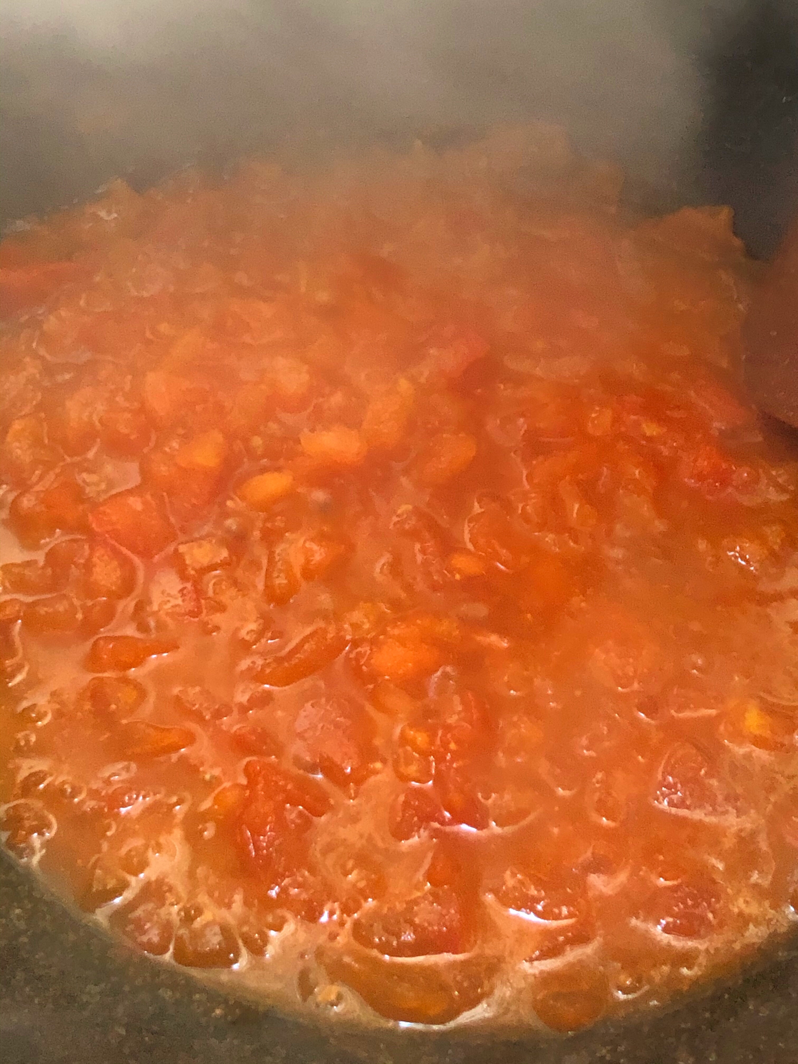 鲜虾西红柿浓汤的做法 步骤3