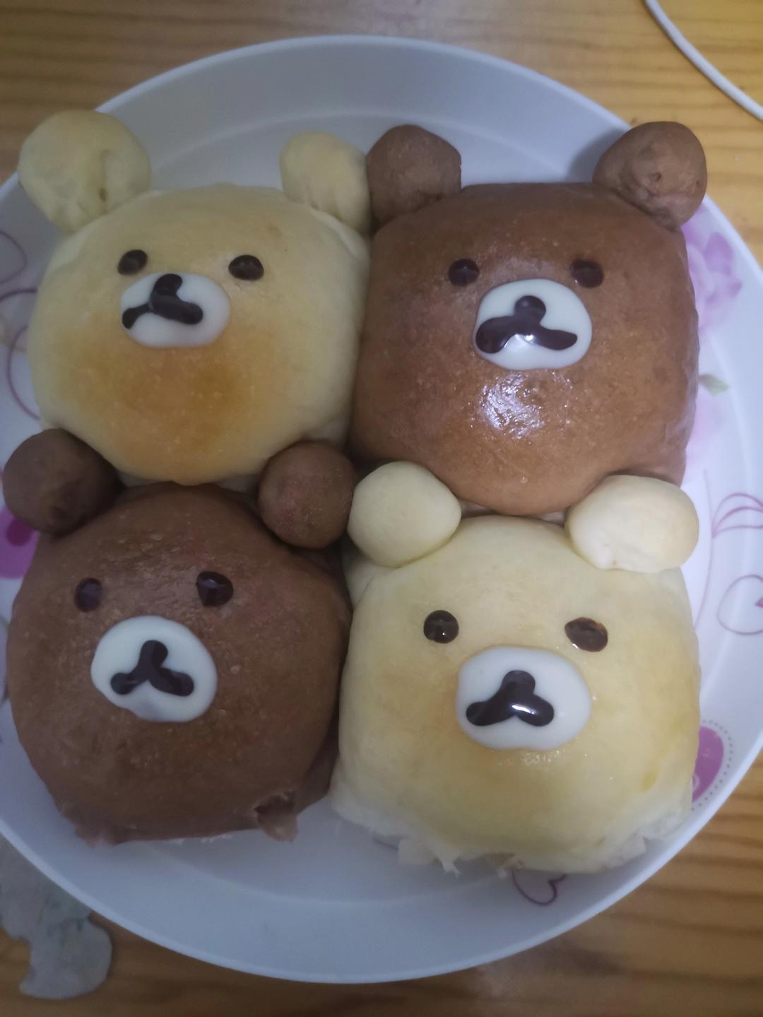 小熊挤挤面包