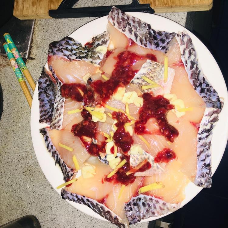 腐乳蒸鱼块