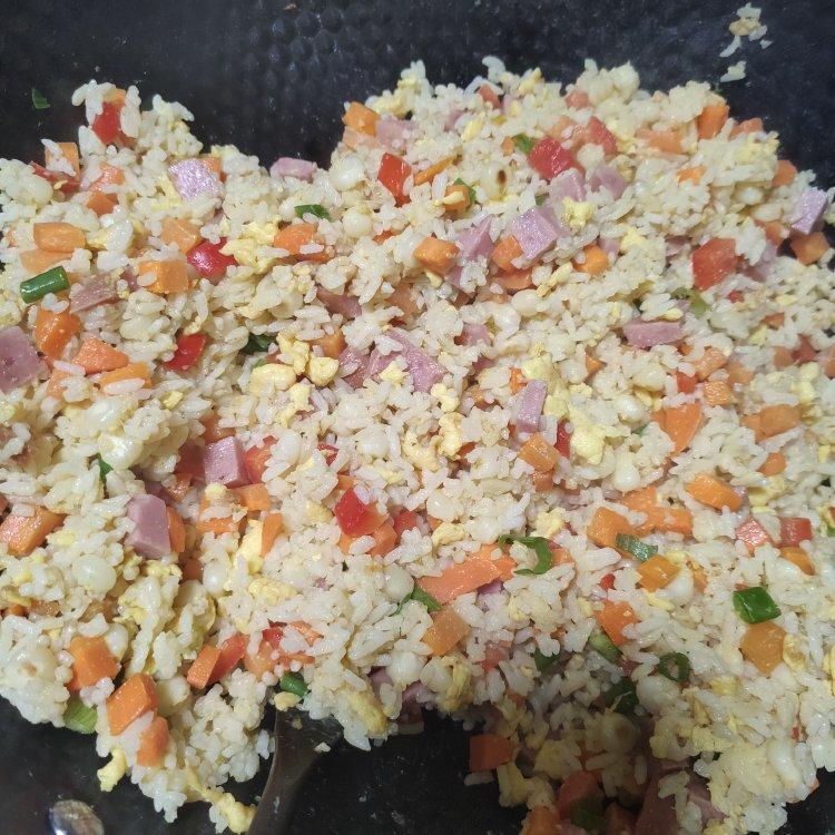 极速粒粒分明蛋炒饭