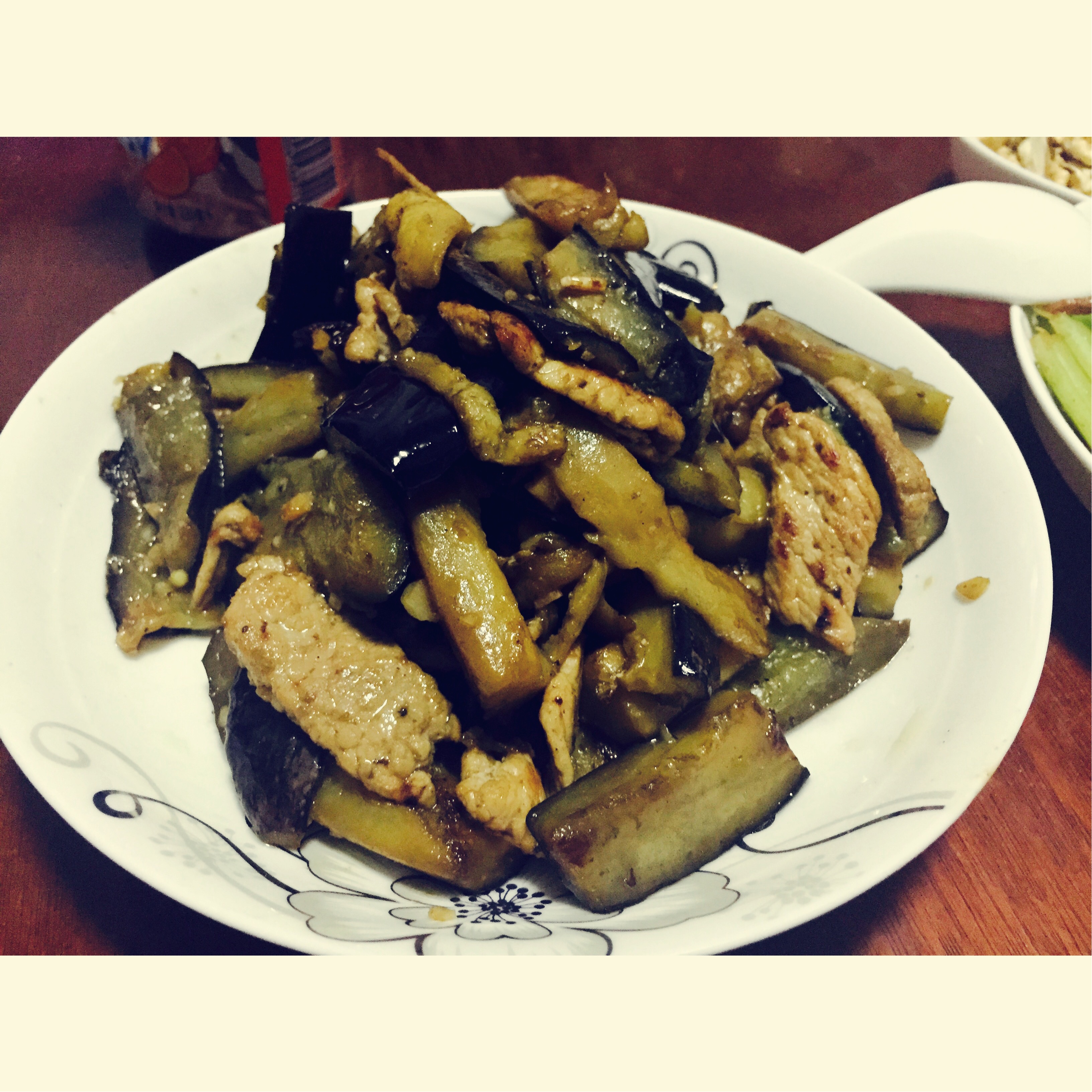 老丁的私房菜-油焖茄子