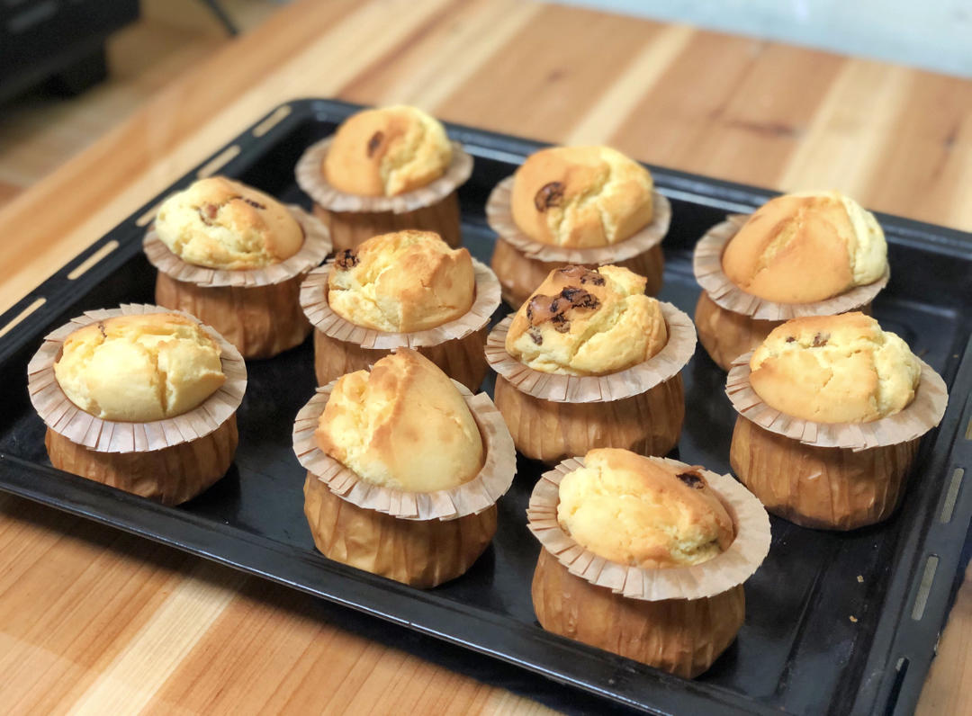 蘑菇头Muffin Cake玛芬蛋糕(麦芬蛋糕）