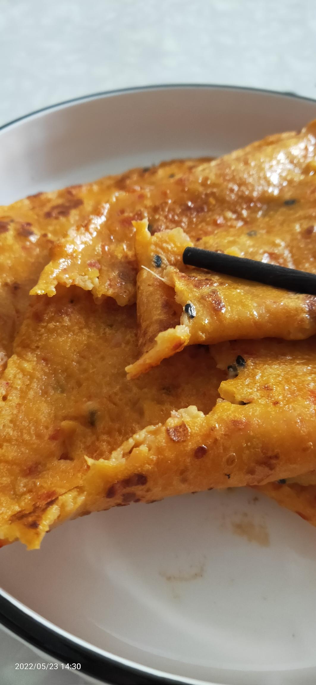 酸酸甜甜西红柿🍅鸡蛋饼的做法