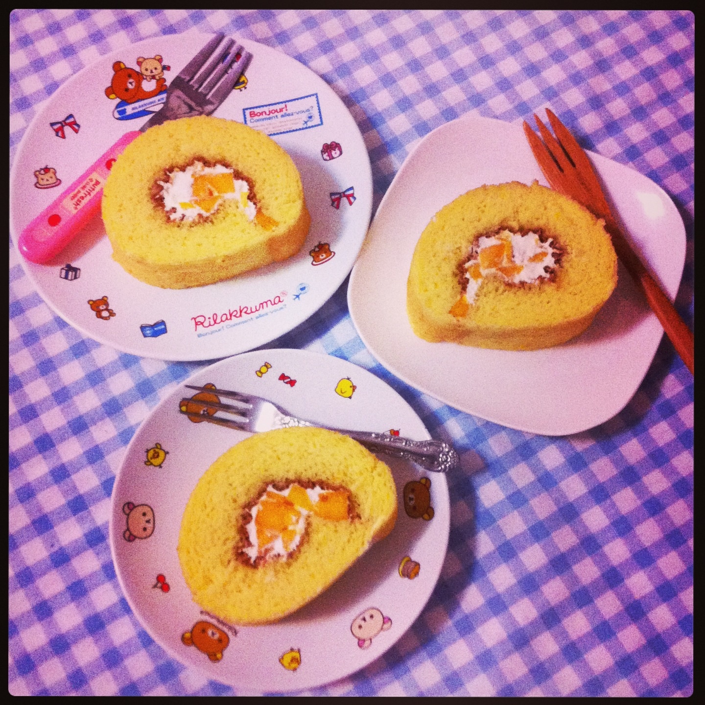 芒果蛋糕卷的做法