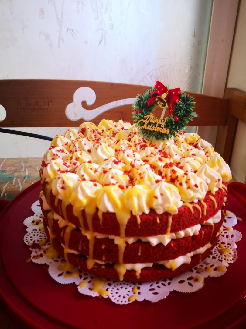 香橙凝乳奶油蛋糕