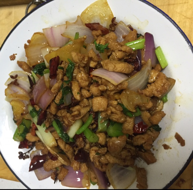 干煸鸡丁