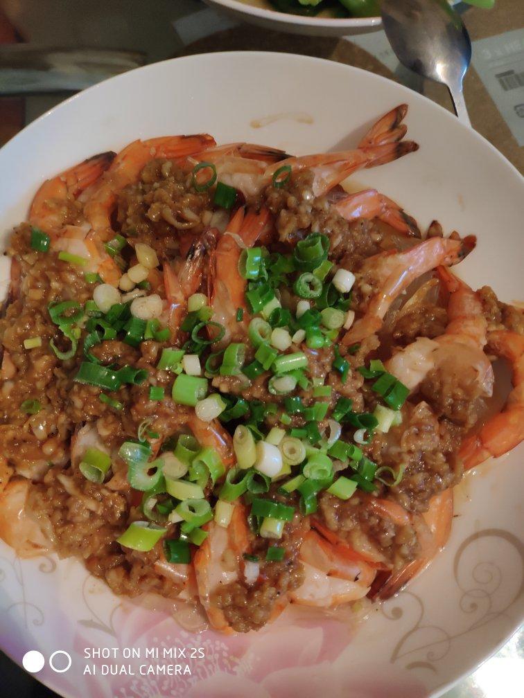 蒜蓉粉丝蒸虾