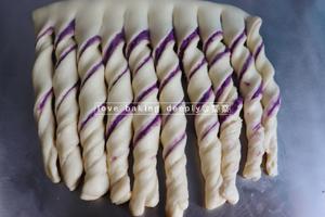 紫薯手撕吐司❗简单又好看的整形手法的做法 步骤10