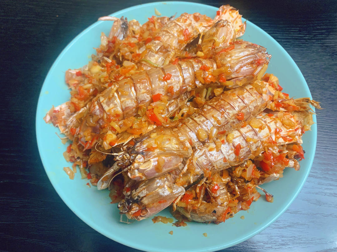 比外面好吃太多的椒盐皮皮虾
