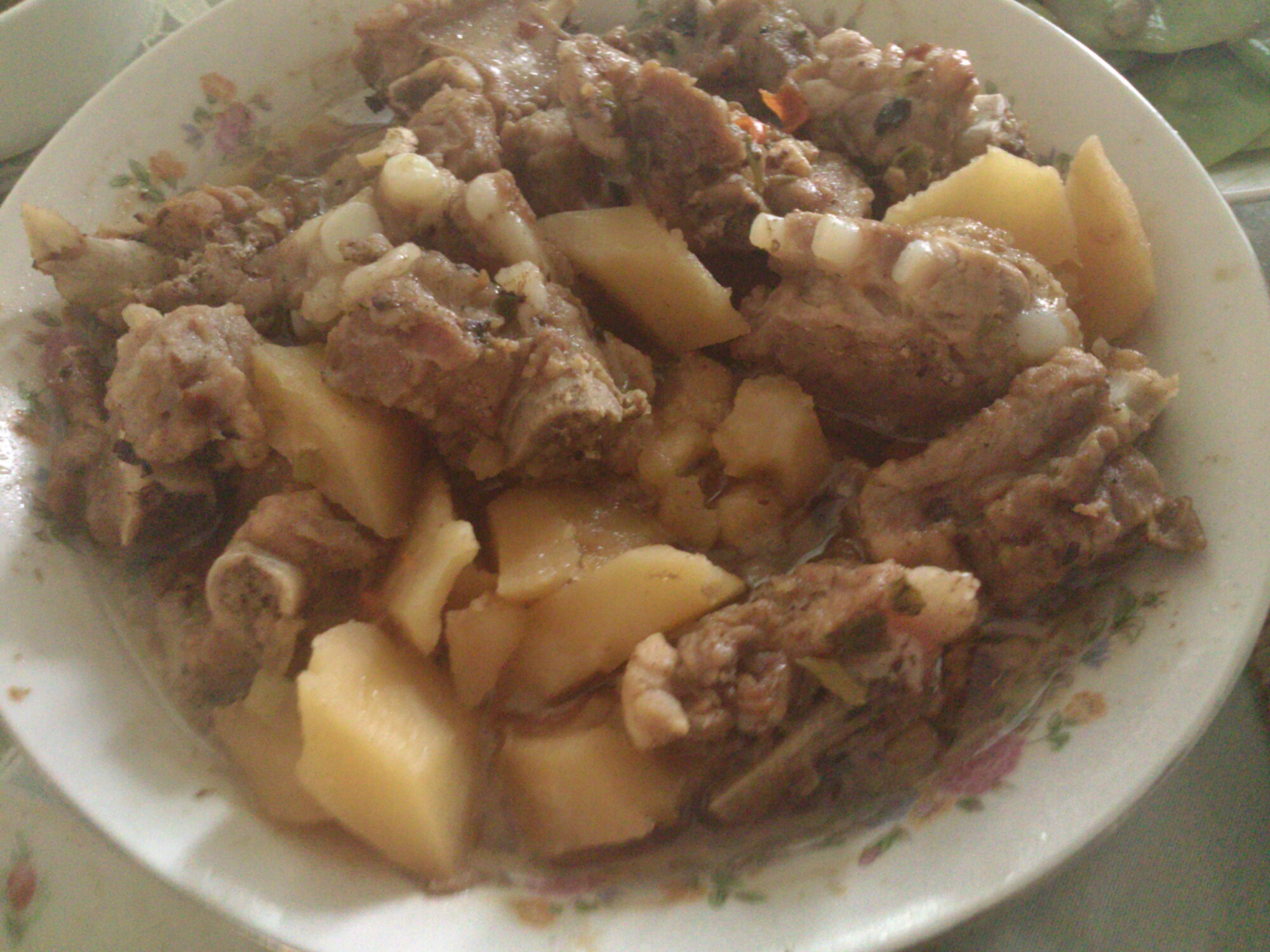 豉椒蒸土豆排骨