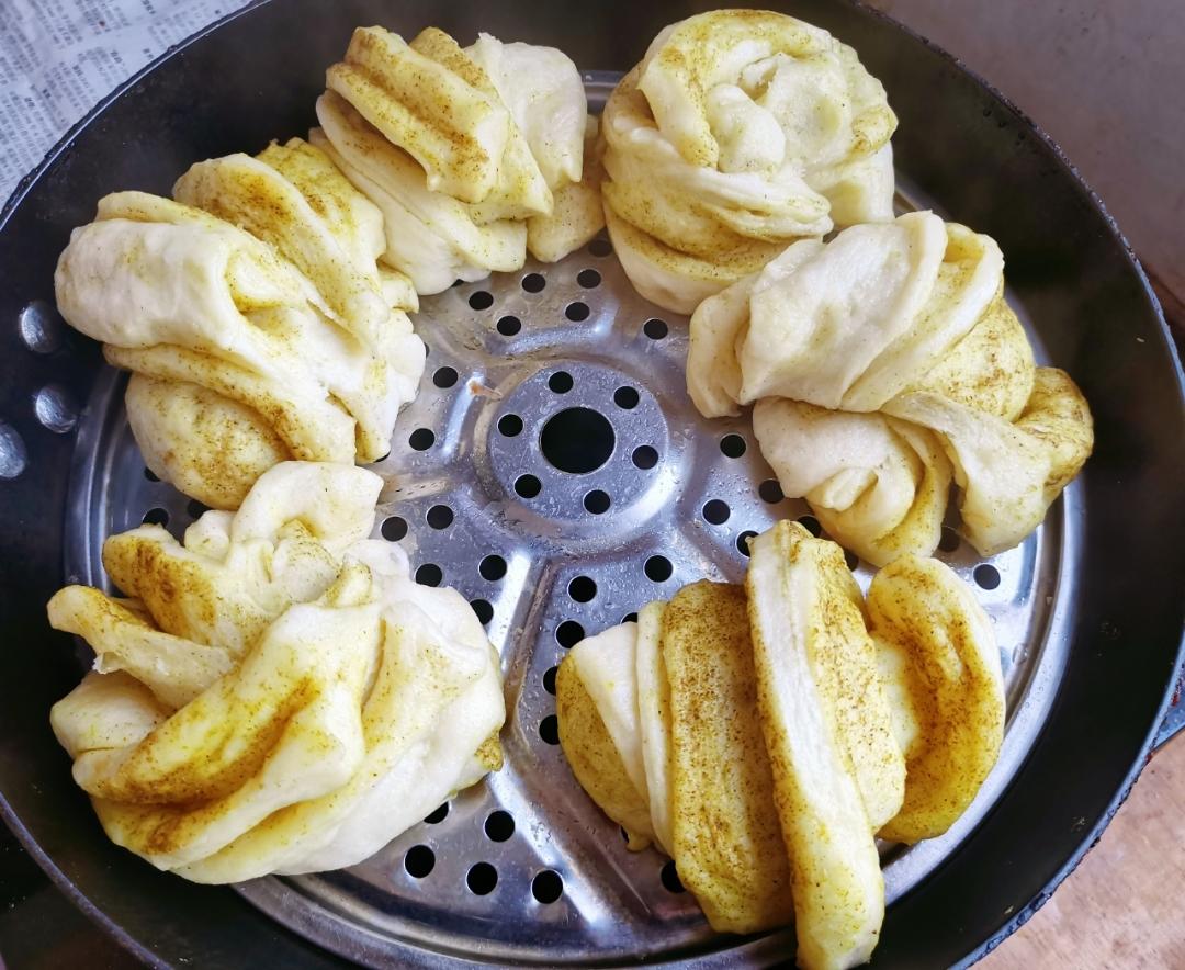 香豆子花卷/苦豆子花卷/葫芦巴花卷•恋恋西北家常滋味（五）［素食］