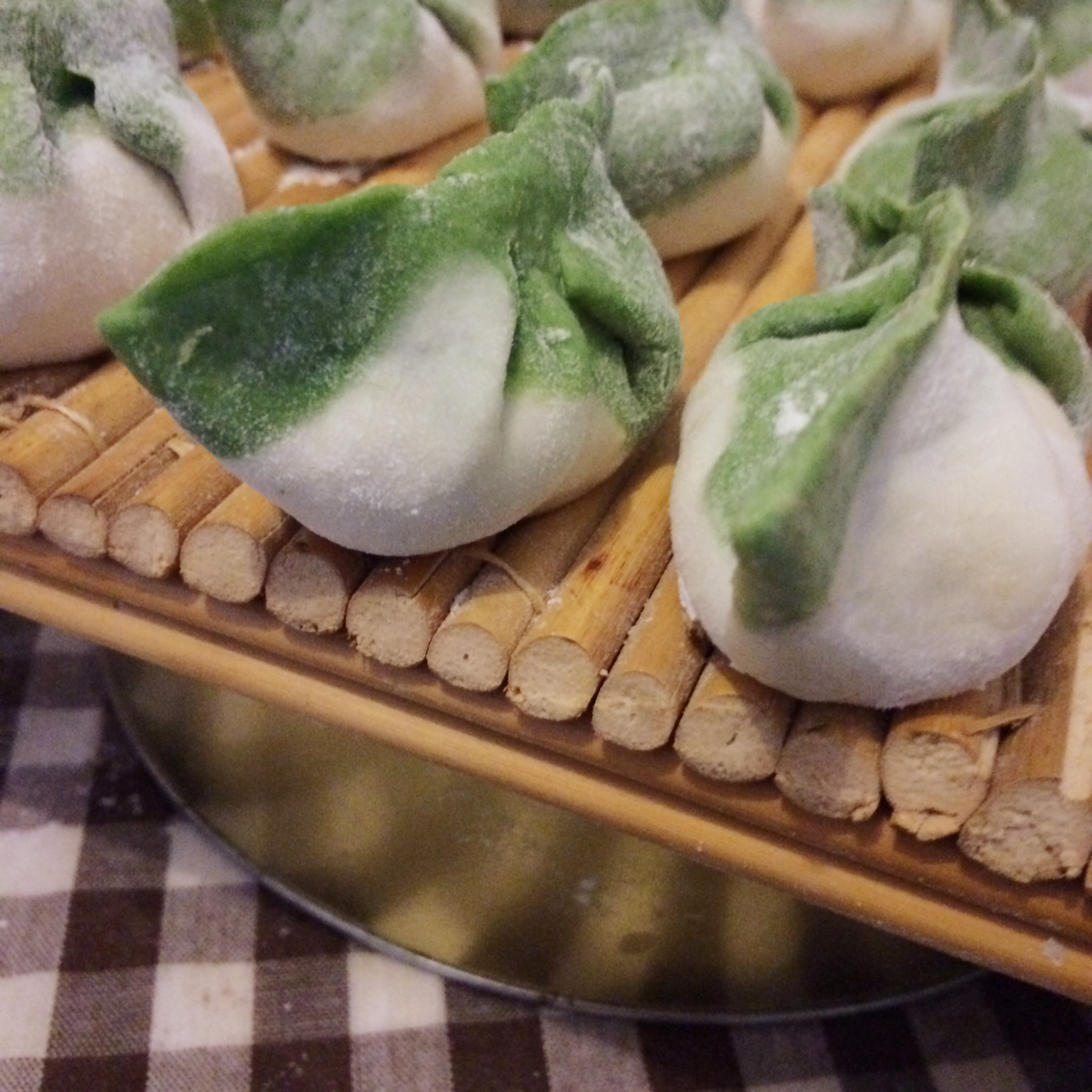 翠玉白菜水饺（素三鲜）