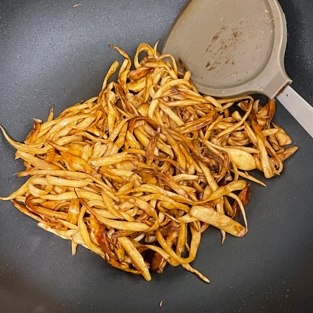 越嚼越香‼️比肉还要好吃👉干煸孜然杏鲍菇
