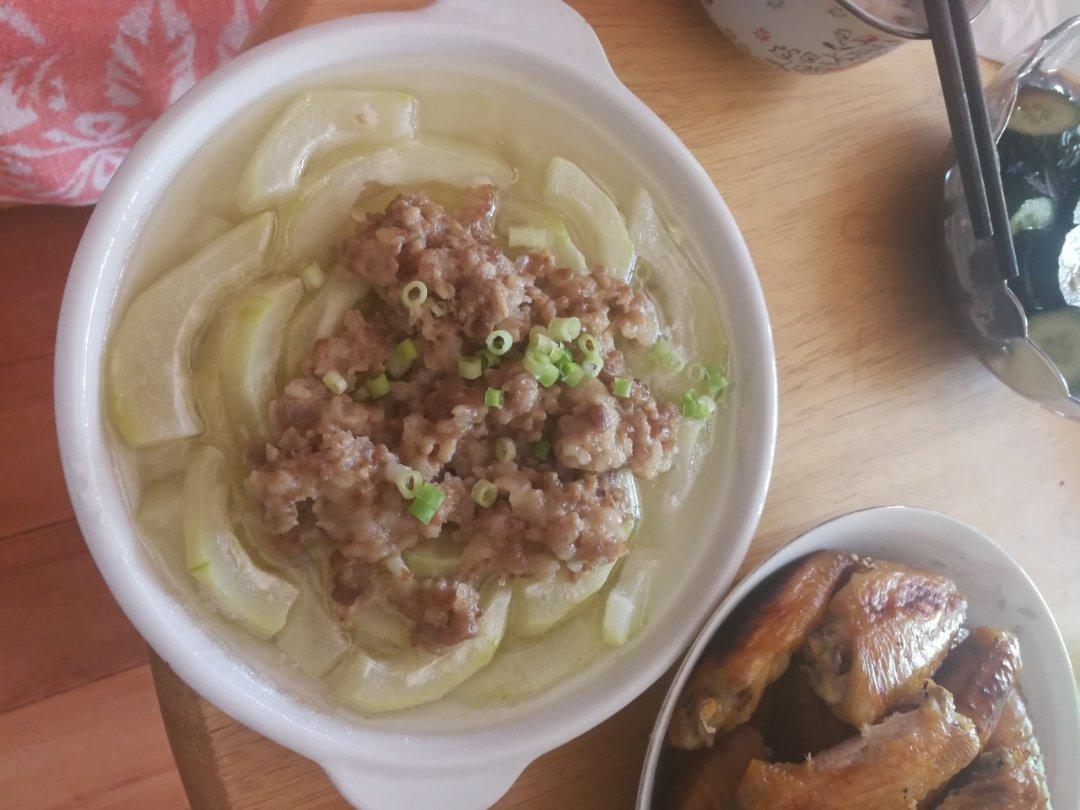 肉末蒸冬瓜