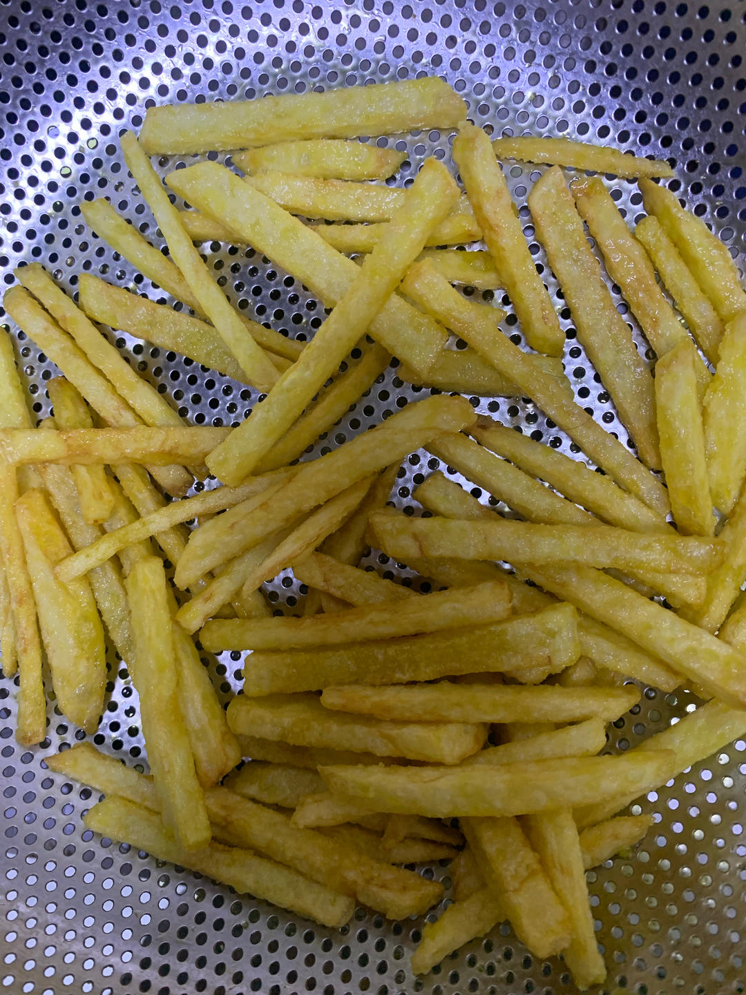最简单炸薯条，比买的还好吃