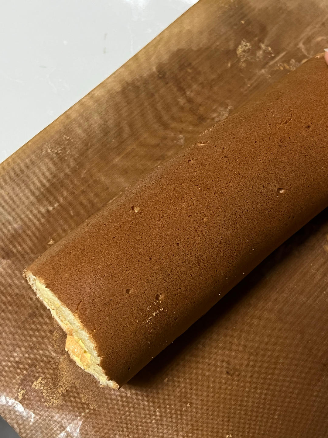 低碳水生酮魔芋蛋糕卷