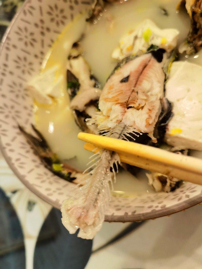 金汤黄辣丁黄骨头豆腐汤