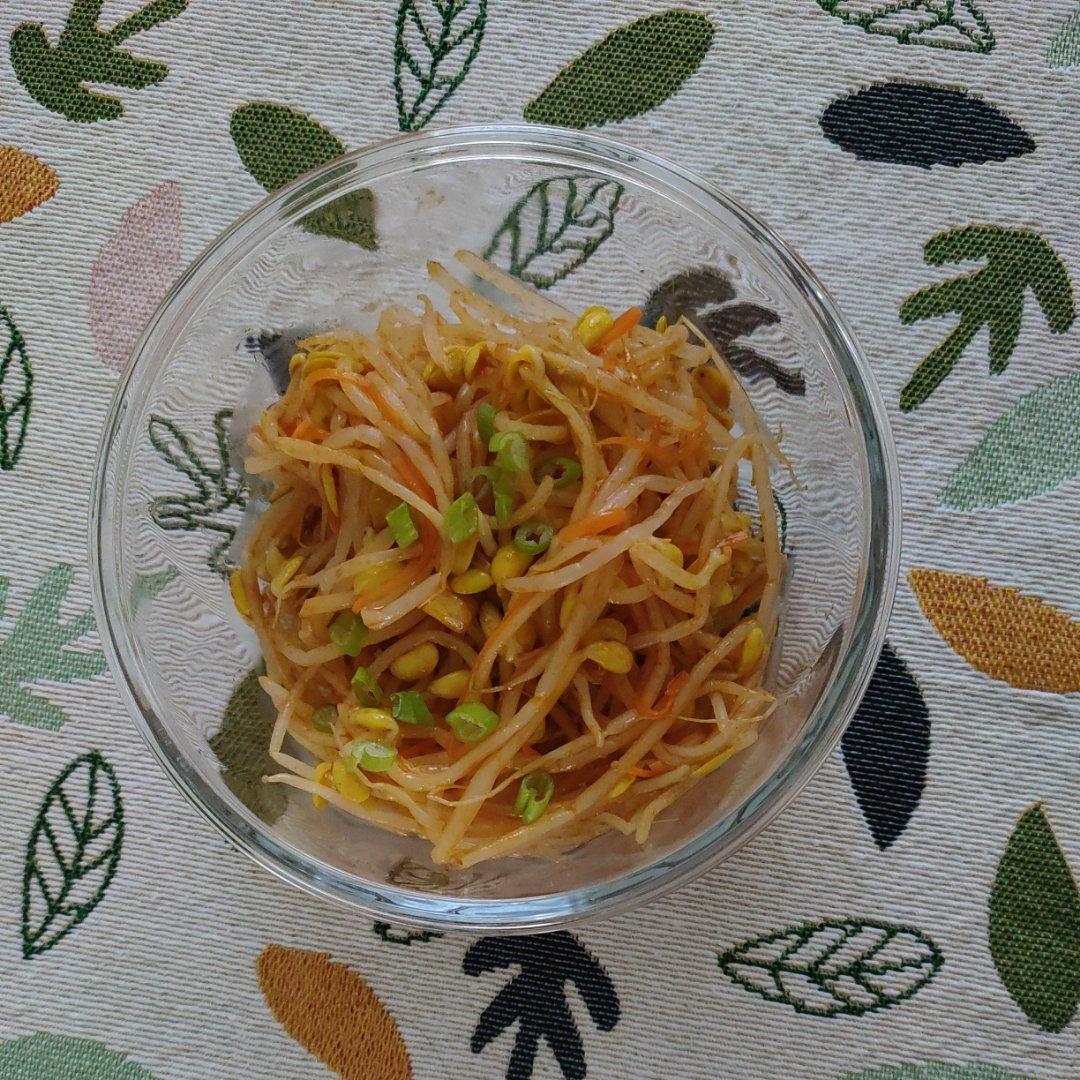 韩式拌豆芽