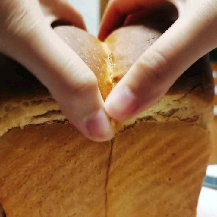 夺命软吐司(๑´ڡ`๑)超软拉丝极速方便的一次发酵吐司