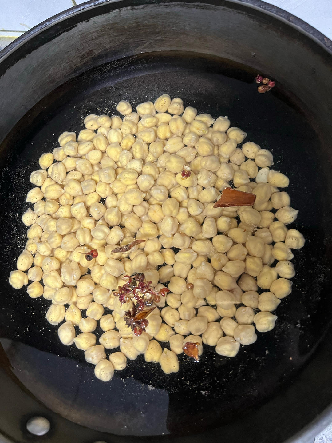 中式煮鹰嘴豆