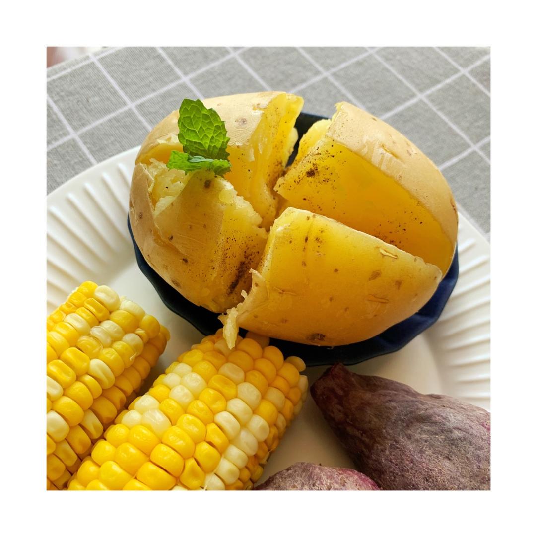 科达·布莱克的超快手烤土豆（微波炉/烤箱）