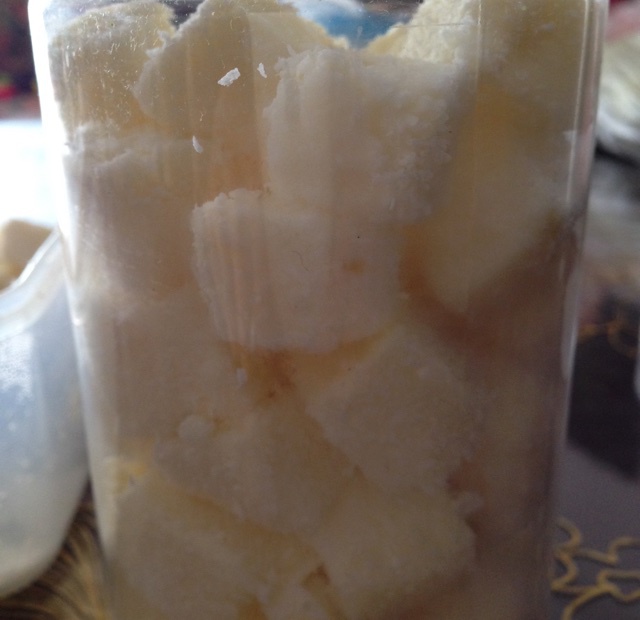 椰丝牛奶小方糕