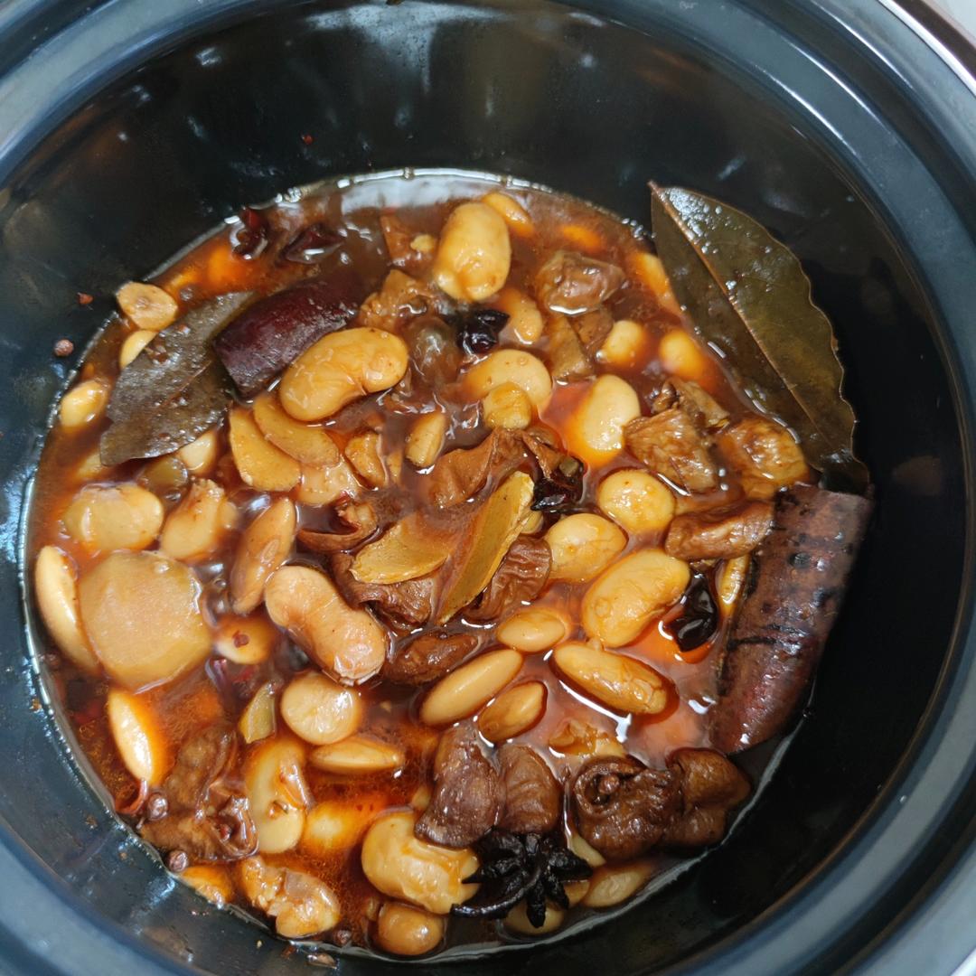红烧肥肠（黄豆）川味