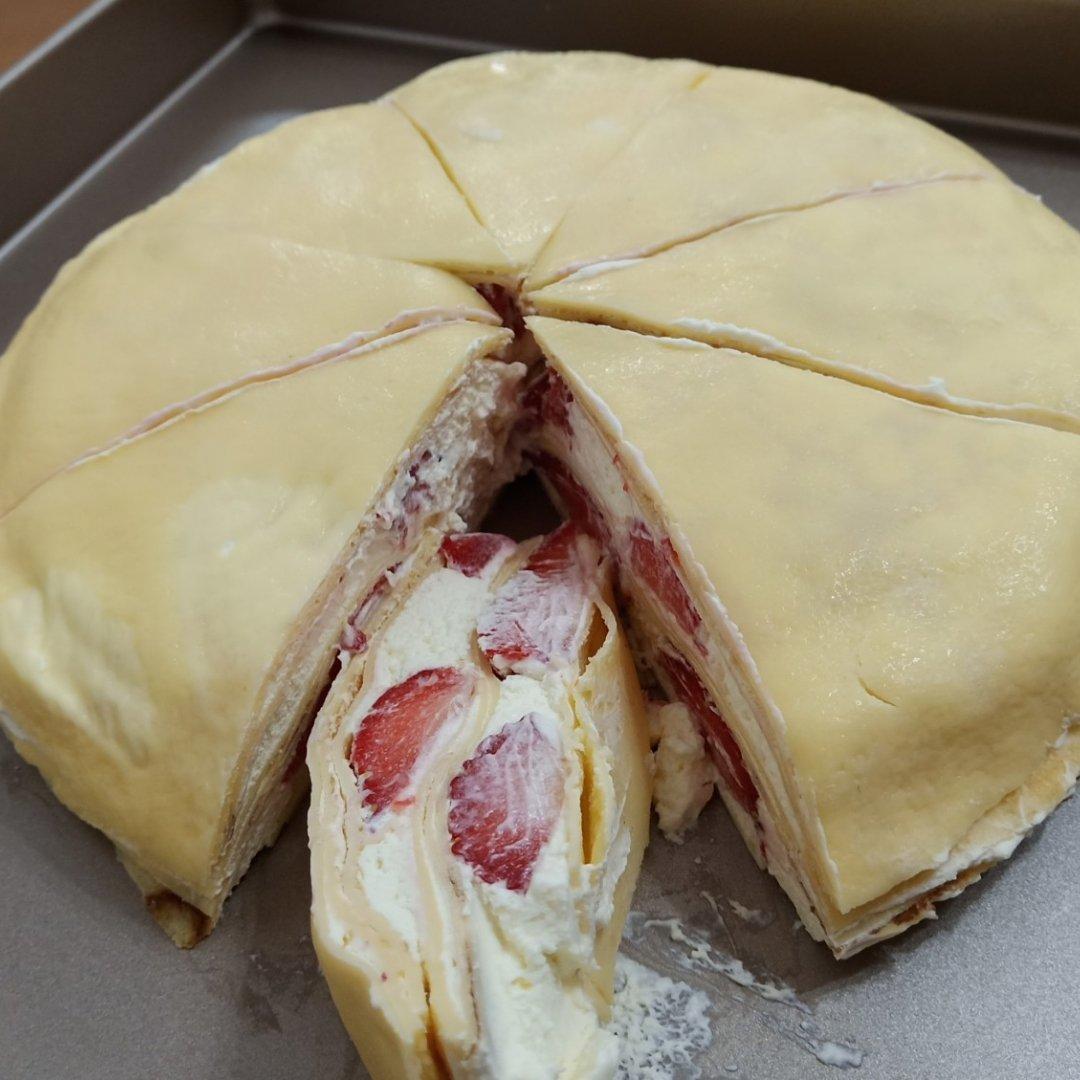 芒果千层蛋糕，100%成功告别煎皮无能