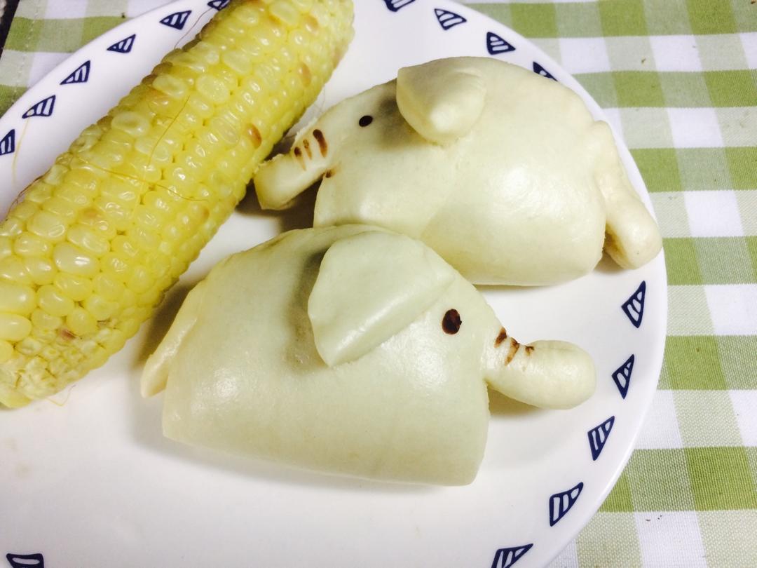 小象蜜豆包-小兔子热狗包