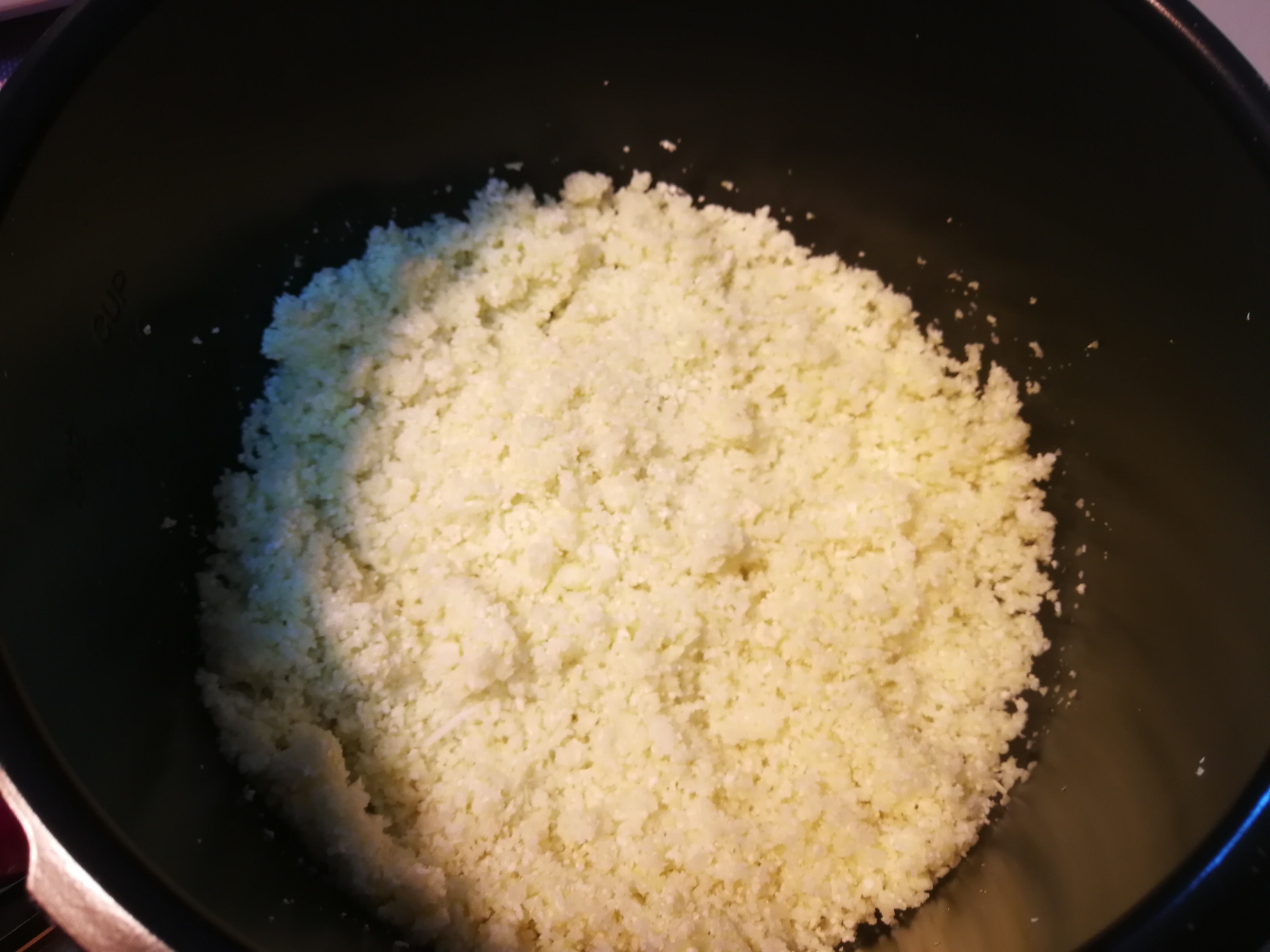 【低碳】羊肉手抓“饭”(菜花米)的做法 步骤1
