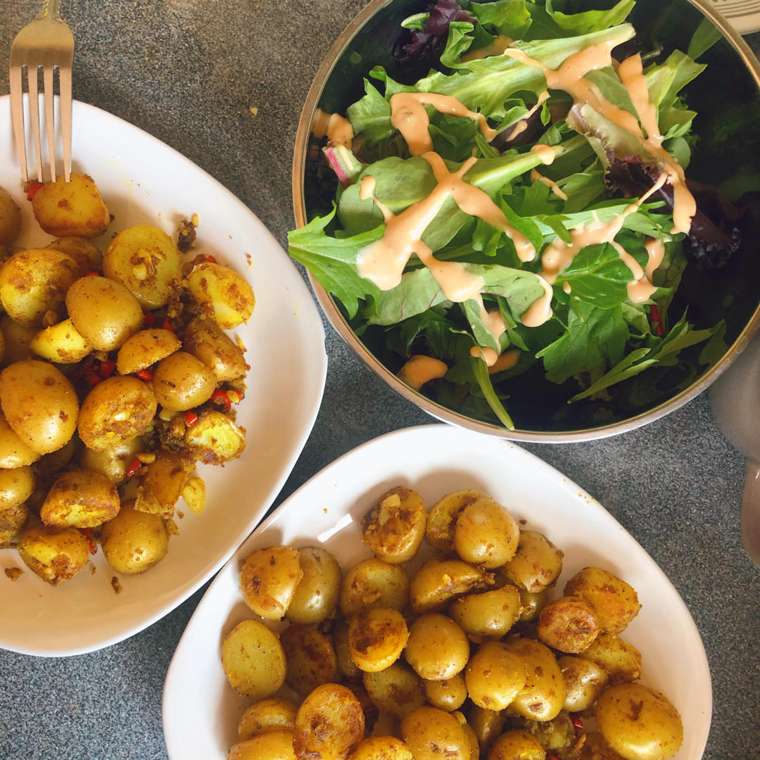 【小高姐】香辣土豆 浓郁调料包裹着的干甜小土豆