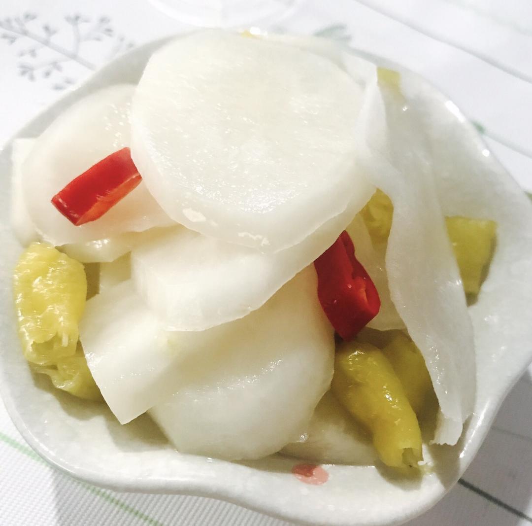 小t0916做的酸甜脆爽腌萝卜