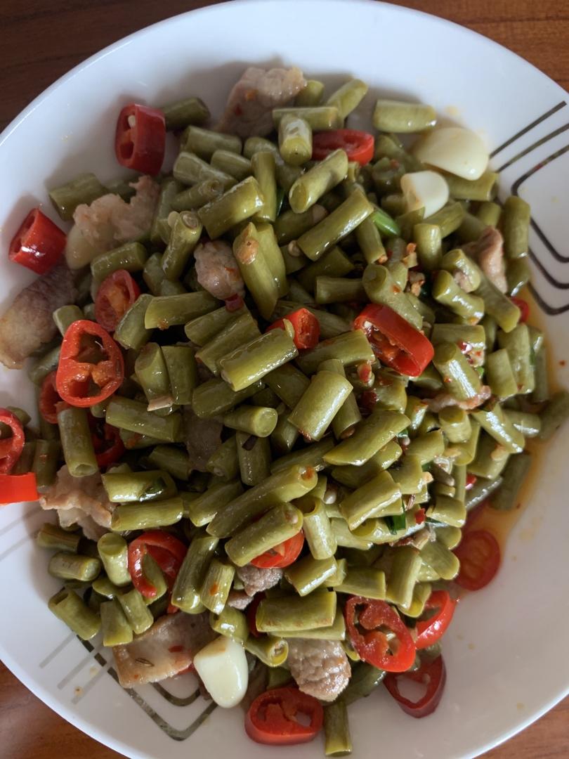 自制酸豆角（史上最简单三天完成）