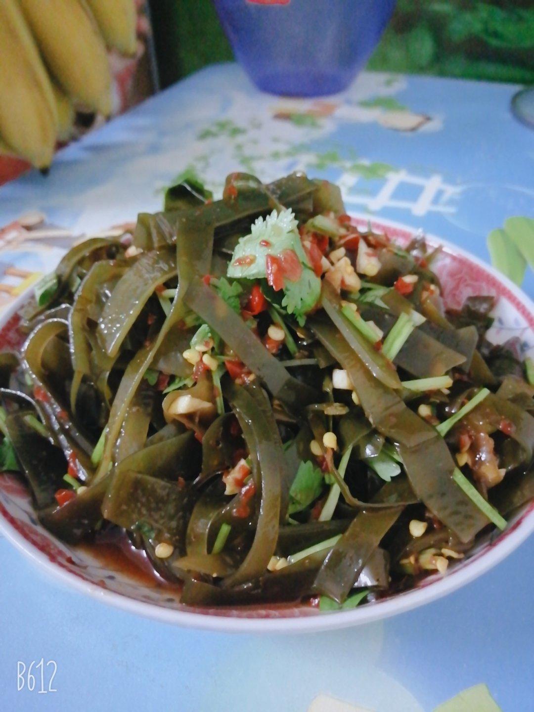 凉拌酸辣海带丝