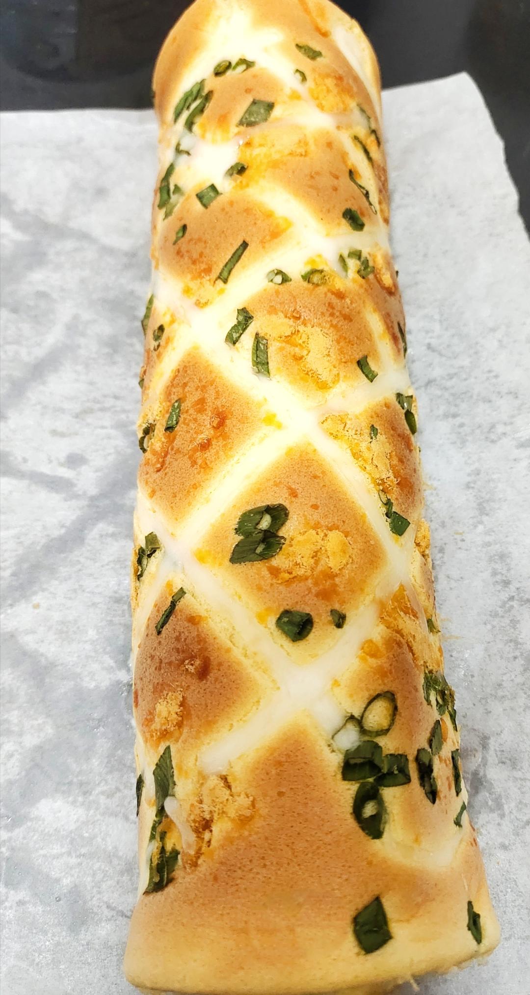 香葱肉松肥蛋糕卷～