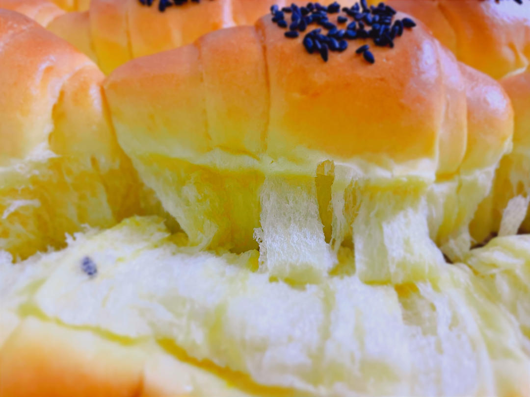 牛奶面包卷（直接法）