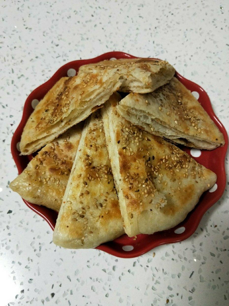 椒盐发面饼 Sesame Pancake