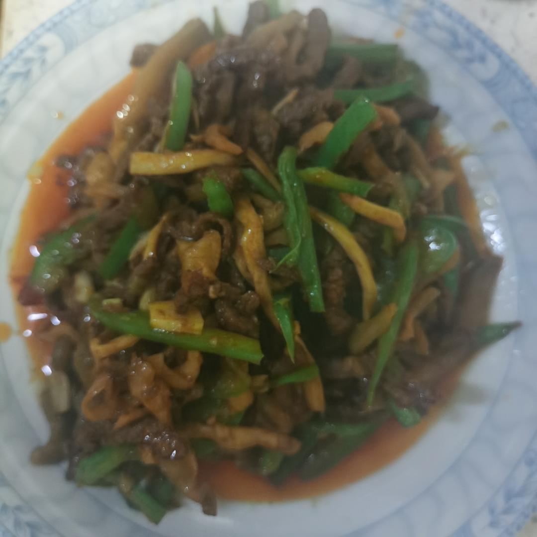 青椒榨菜肉丝（超详细，好吃到没朋友）