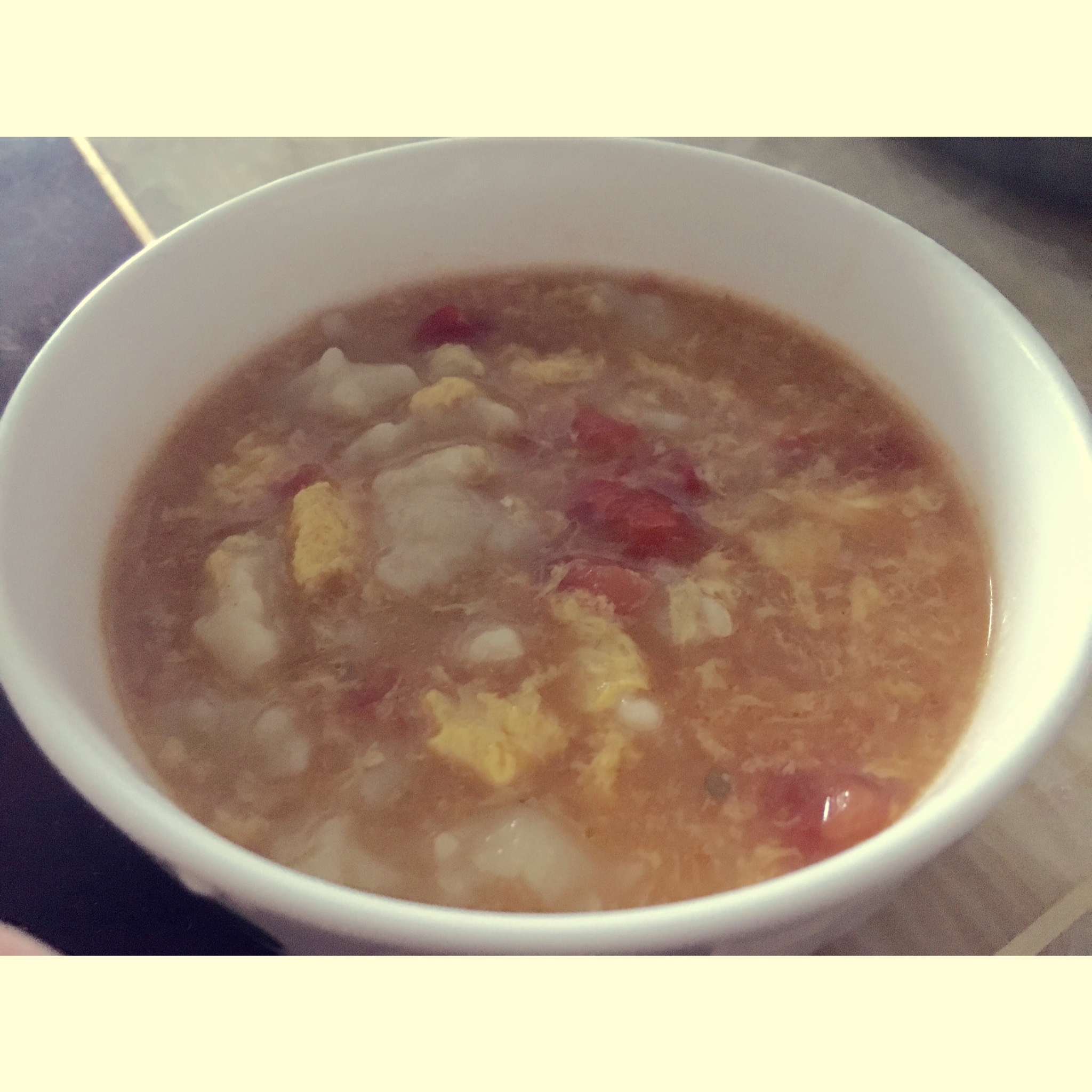 番茄鸡蛋疙瘩面