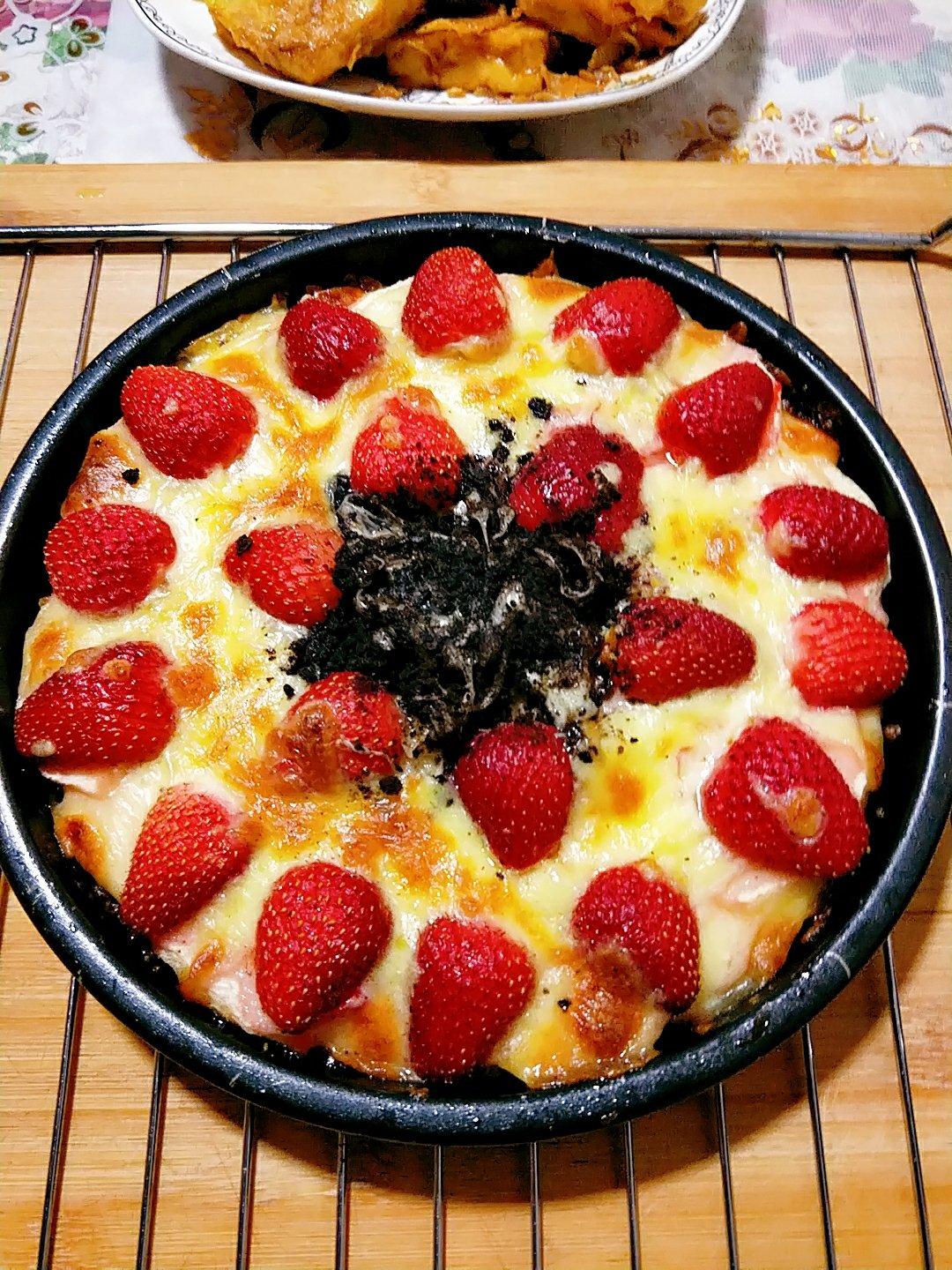 spk-17做的草莓披萨